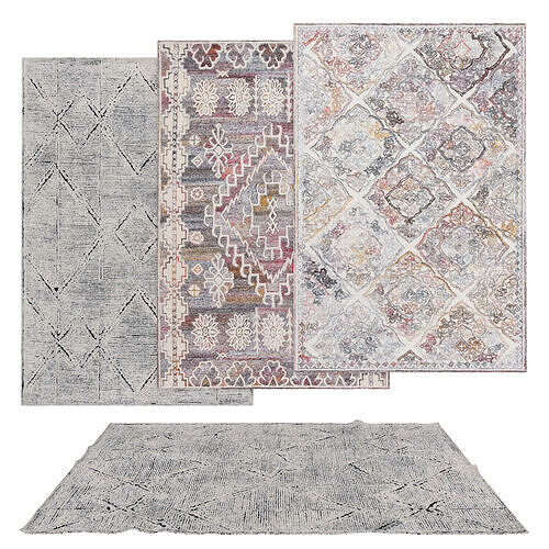 Rugs No 1035 Low-poly 3D model
