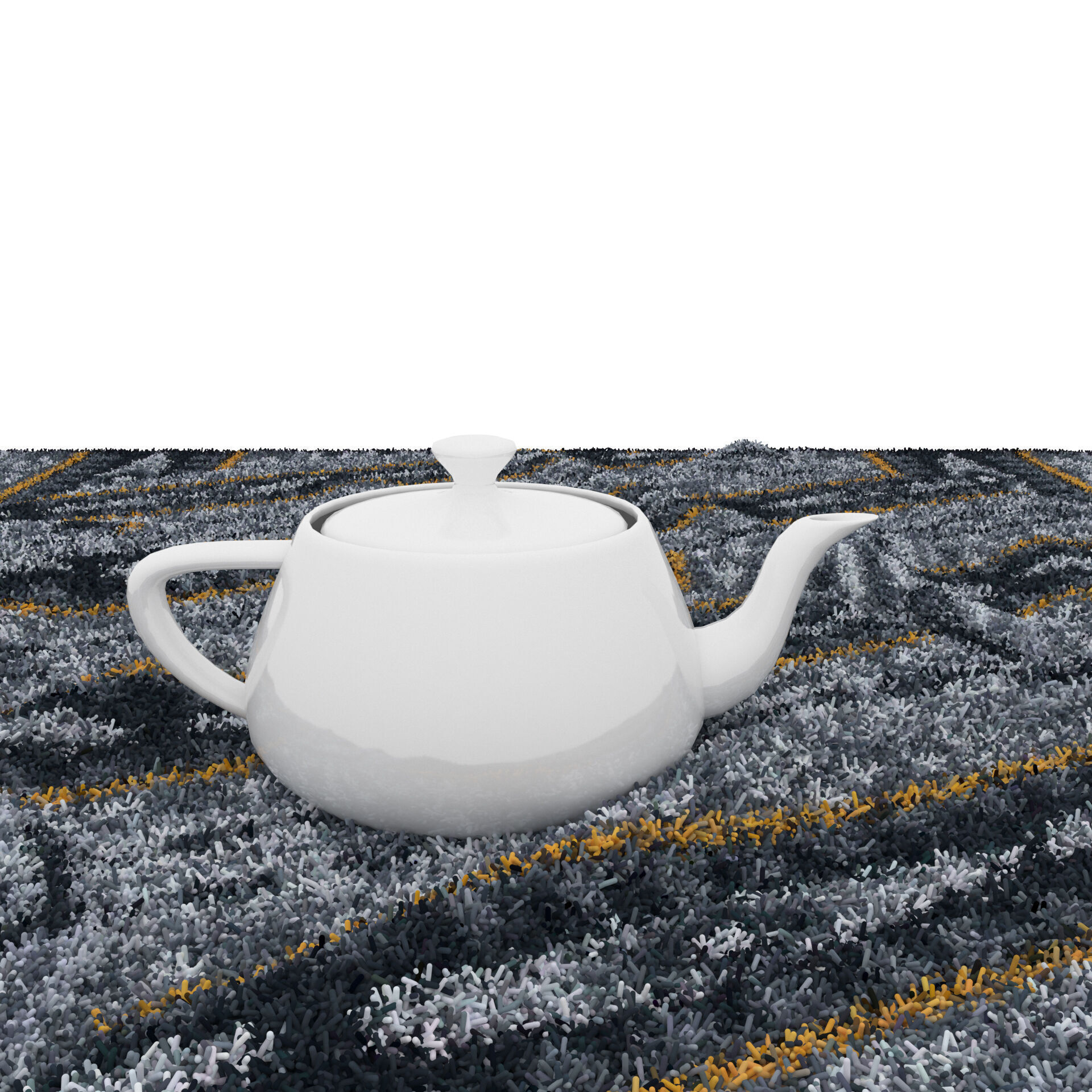 Rugs No 1036 Low-poly 3D model_7