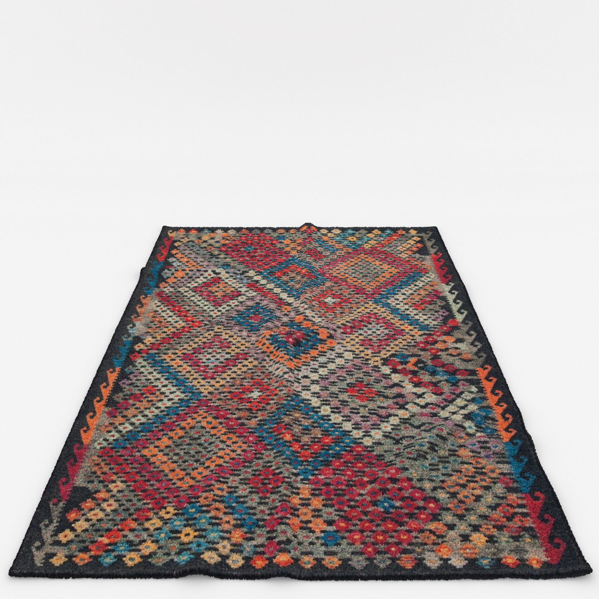 Rugs No 1036 Low-poly 3D model_5