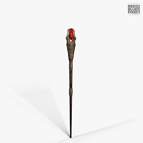 Staff 02 V2 Low-poly 3D model