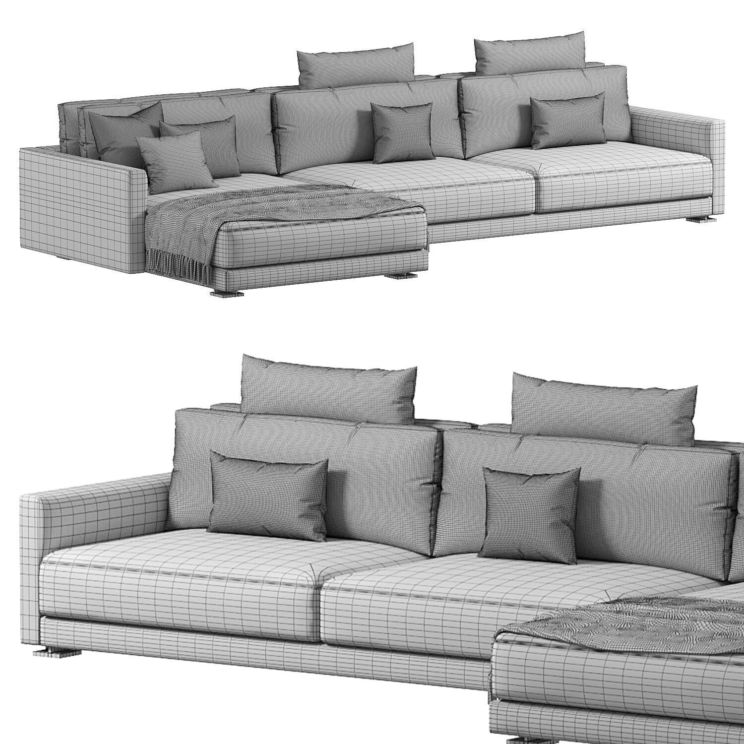 BRISTOL Sofa 3D model_4