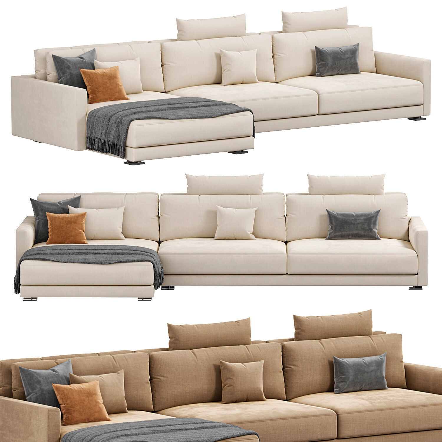 BRISTOL Sofa 3D model_1
