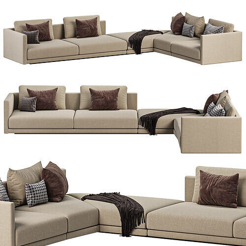 Bristol Sofa 3D model