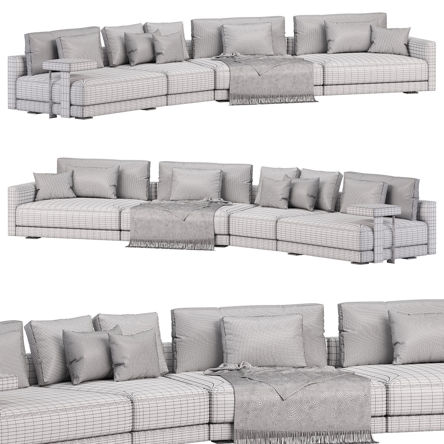 Bristol Sofa 3D model_4
