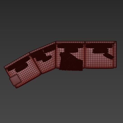 Bristol Sofa 3D model_3