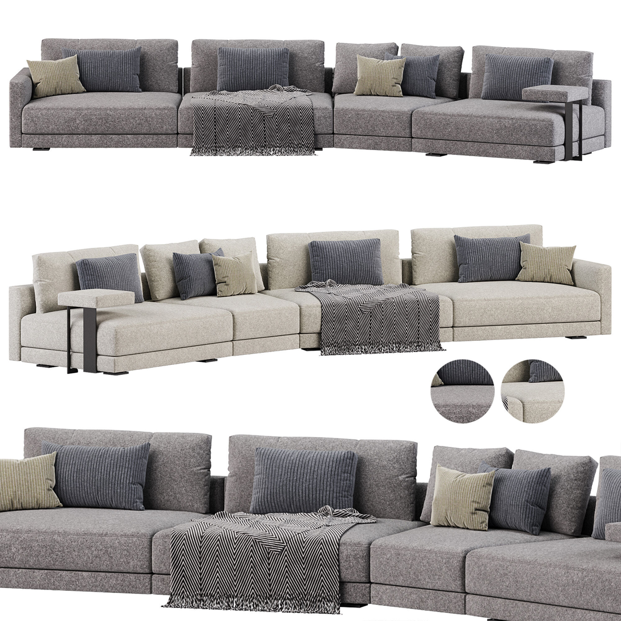 Bristol Sofa 3D model_1
