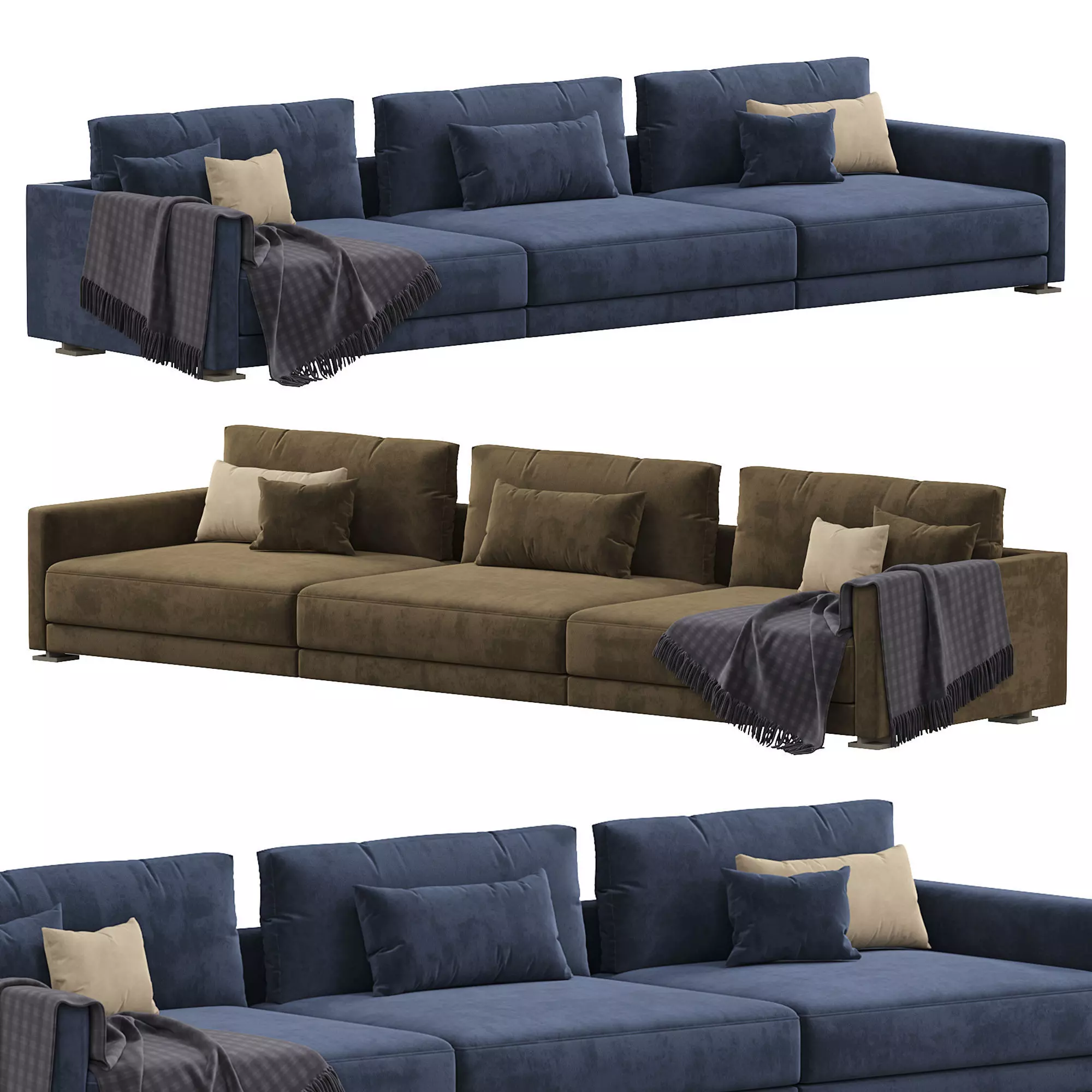 Bristol Sofa 3D model_0