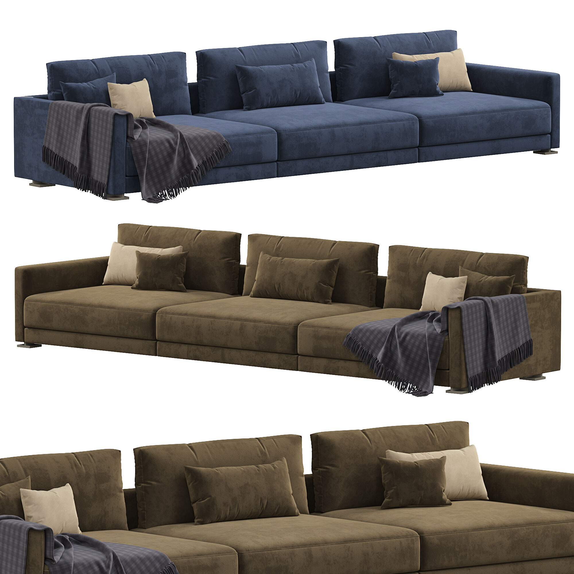 Bristol Sofa 3D model_1
