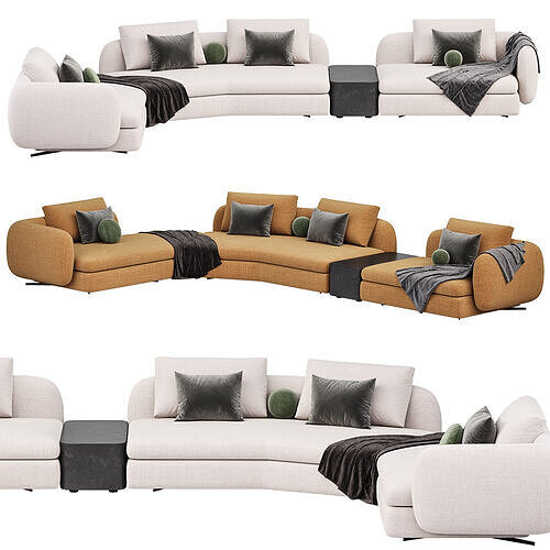Saint Germain Sofa 3D model
