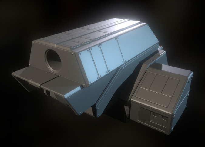 Laser Module High Poly Version