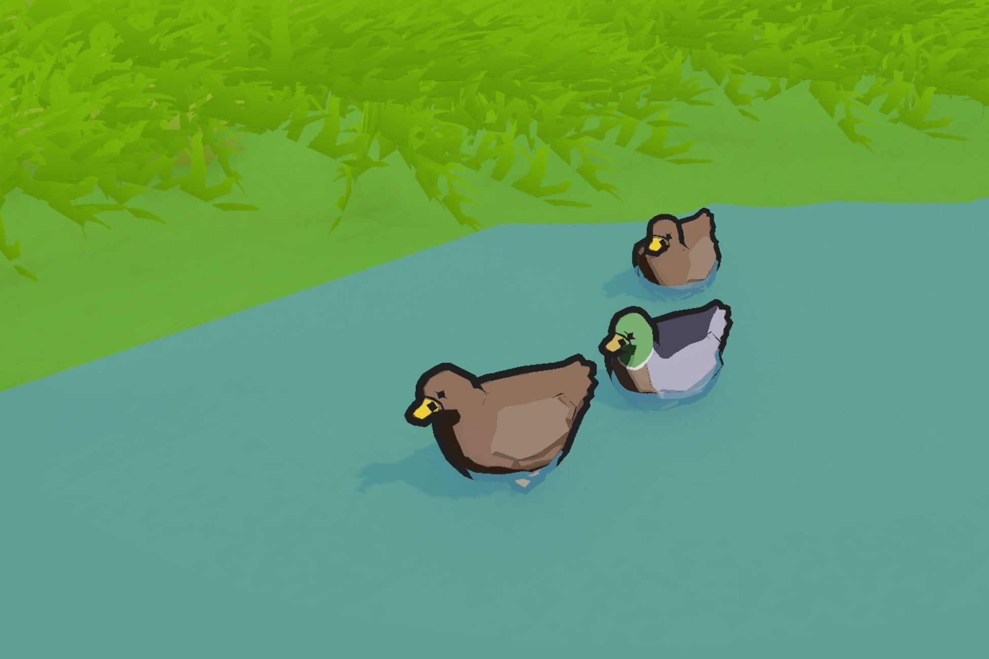 Farm Animals Pack - Stylized Low poly 3D Models Low-poly 3D model_4