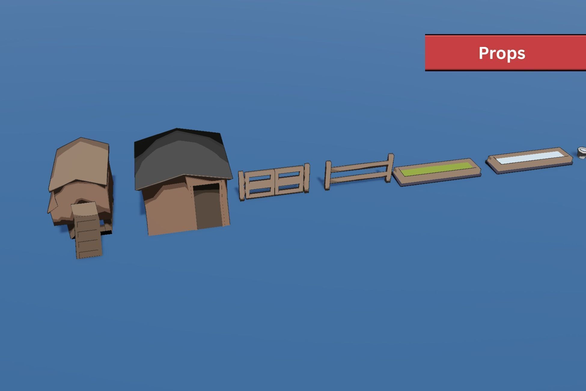 Farm Animals Pack - Stylized Low poly 3D Models Low-poly 3D model_21