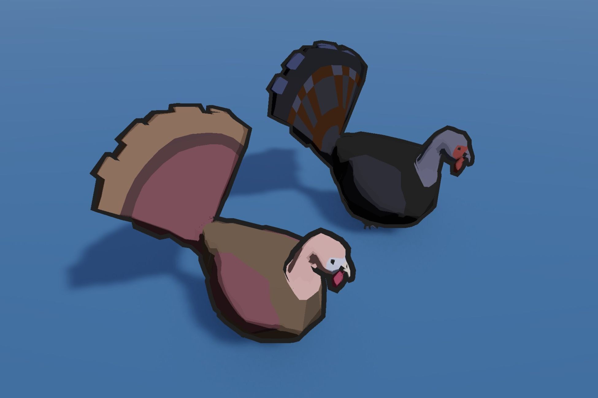 Farm Animals Pack - Stylized Low poly 3D Models Low-poly 3D model_20