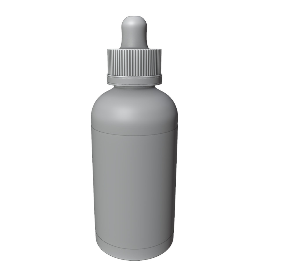 Plastic Bottle 3D model_2