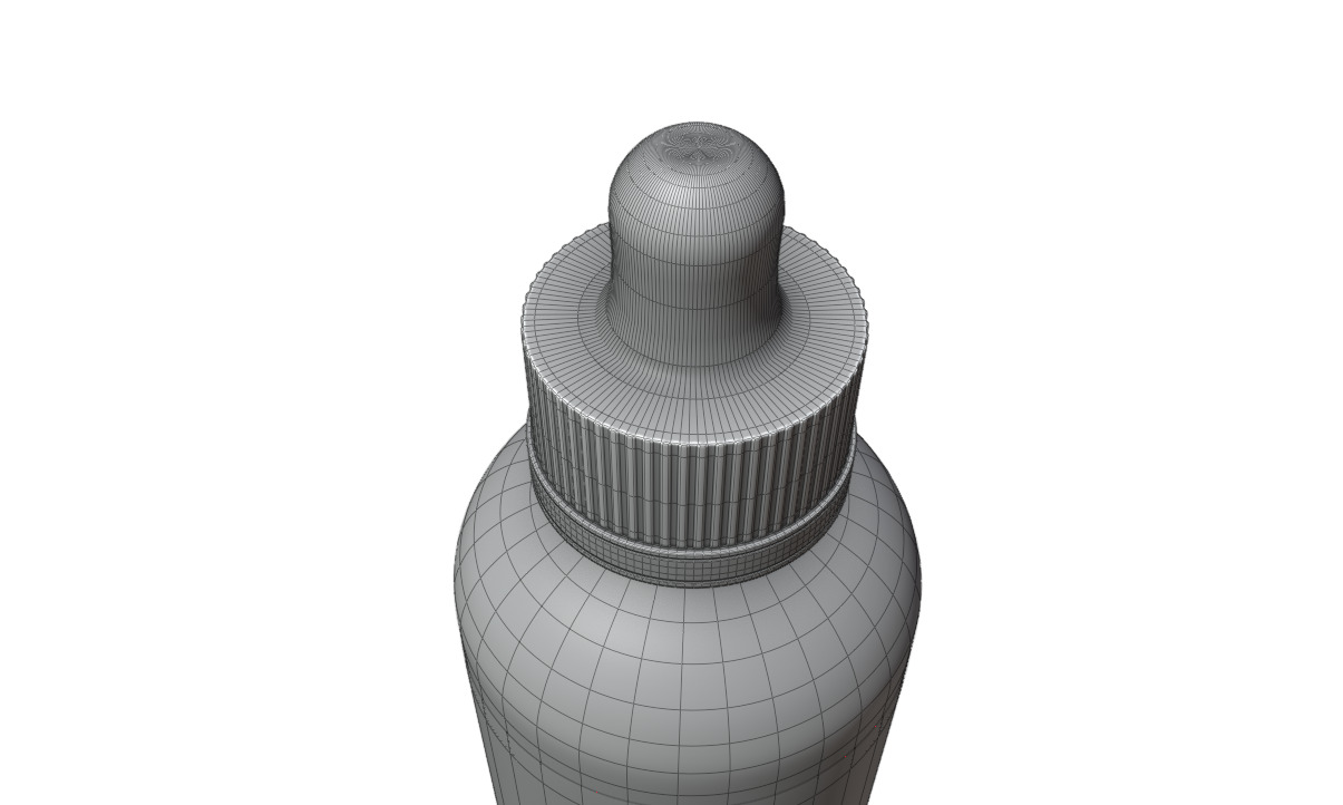 Plastic Bottle 3D model_5