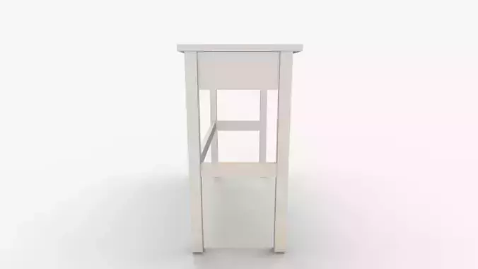 Crosley Furniture Campbell Writing Desk 3D model