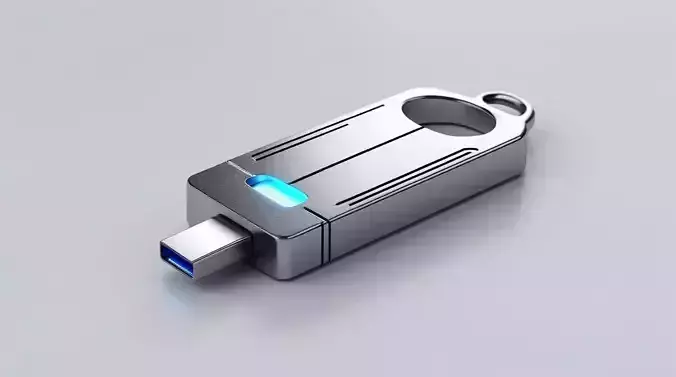 USB flash drive  3D print model