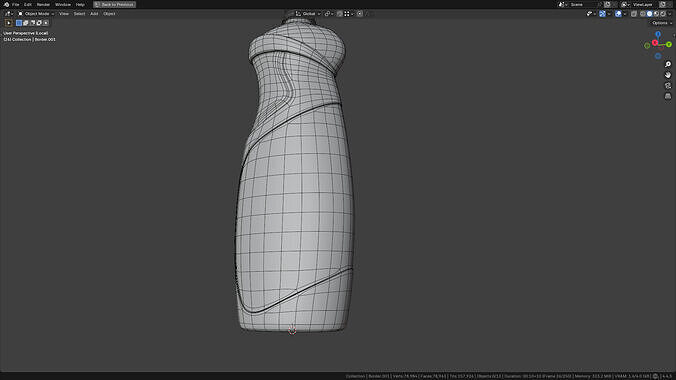 Printable Drinking Bottle  3D print model