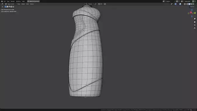 Printable Drinking Bottle  3D print model