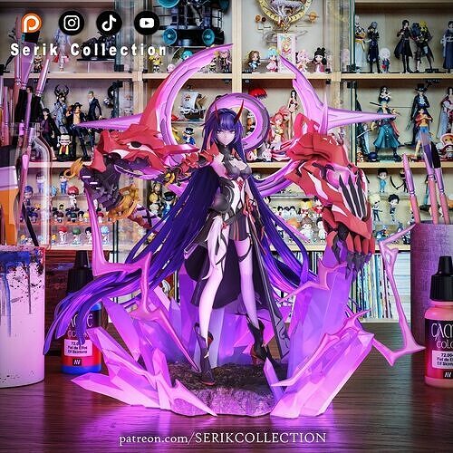 HERRSCHER OF THUNDER - HONKAI IMPACT 3RD 3D print model