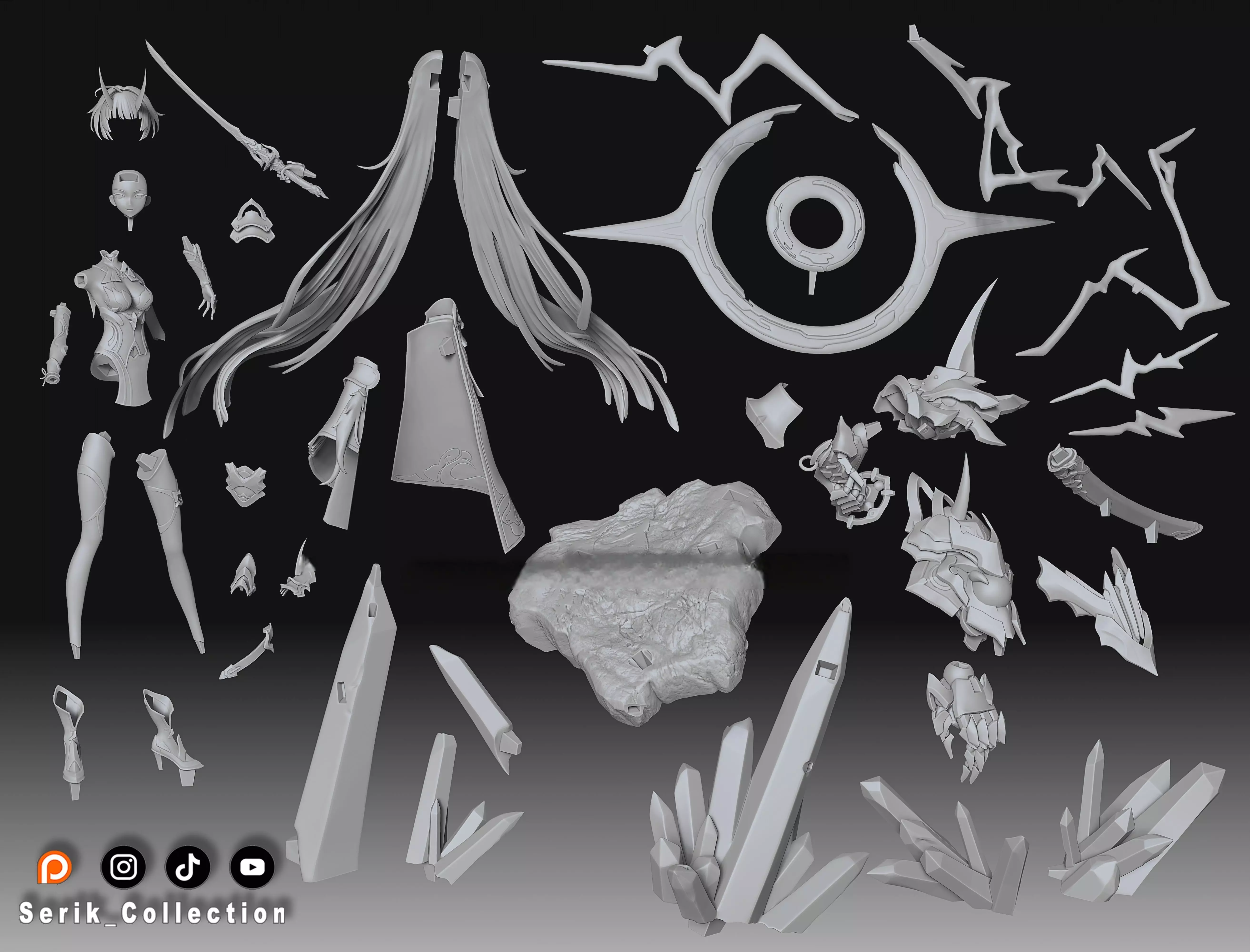 HERRSCHER OF THUNDER - HONKAI IMPACT 3RD 3D print model_5