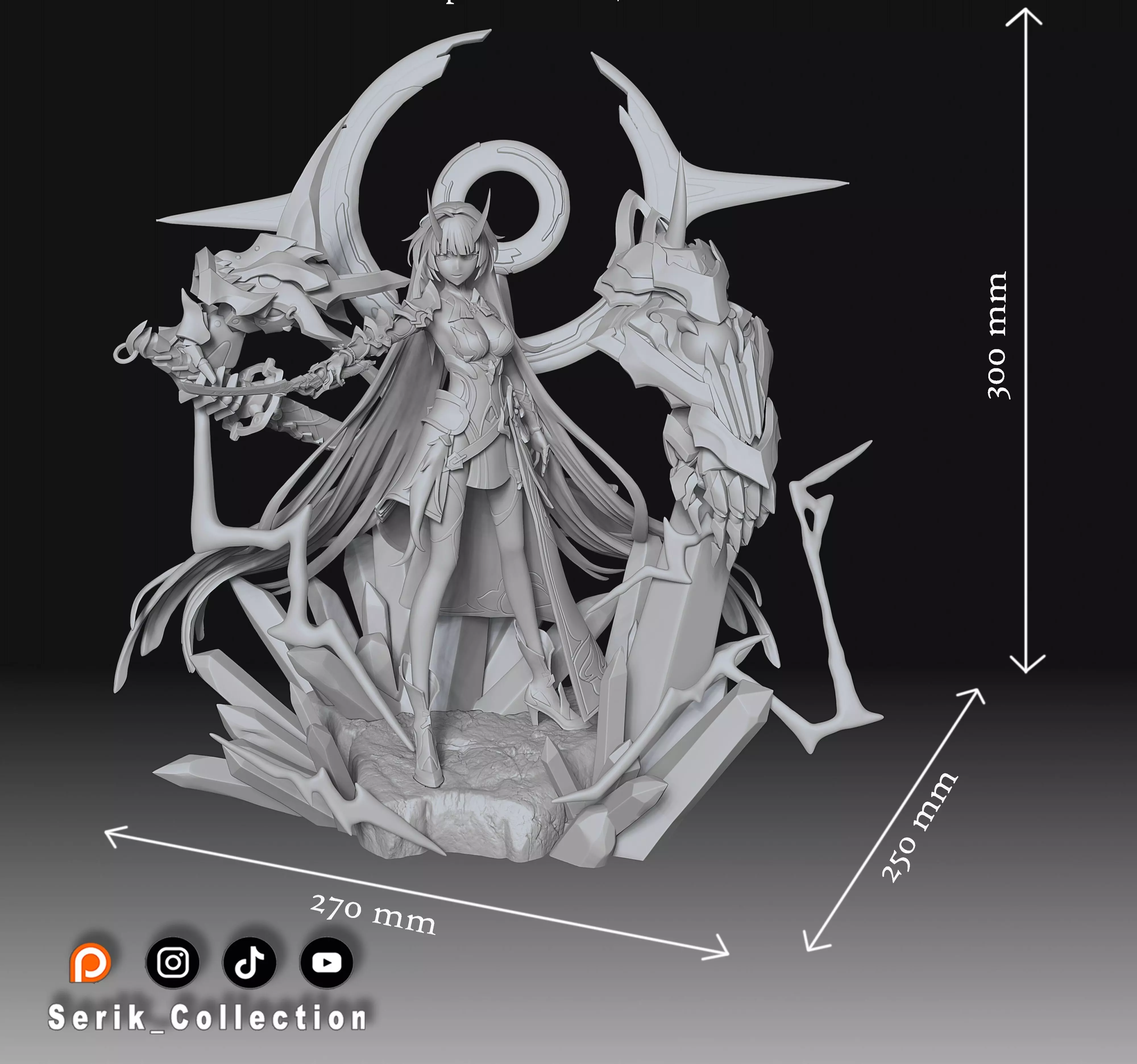 HERRSCHER OF THUNDER - HONKAI IMPACT 3RD 3D print model_6
