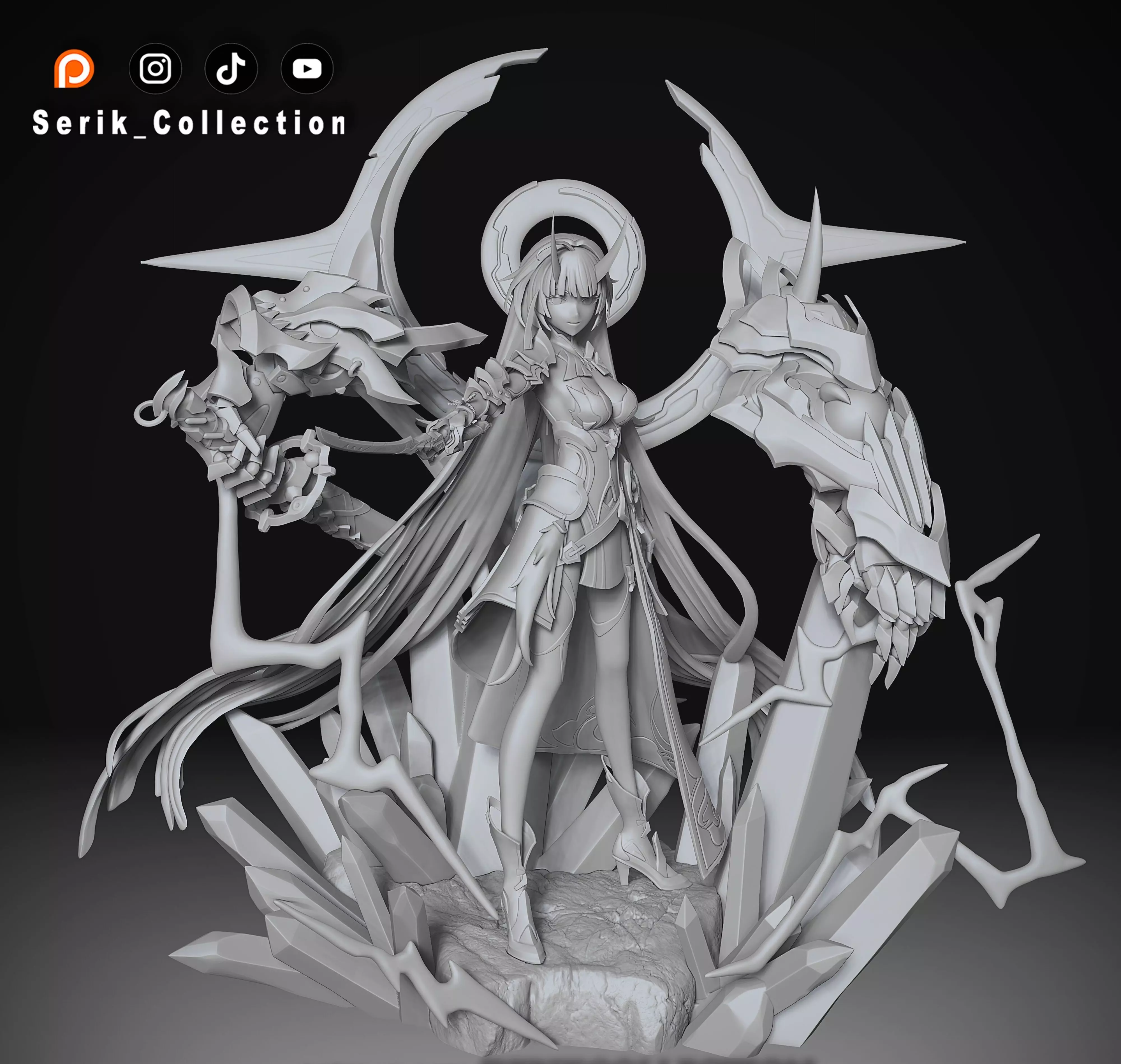 HERRSCHER OF THUNDER - HONKAI IMPACT 3RD 3D print model_4