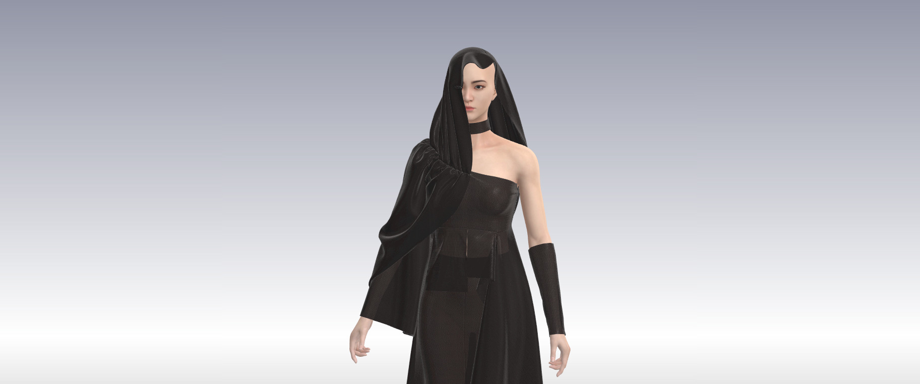 Dune Inspired Garment 3D model_6