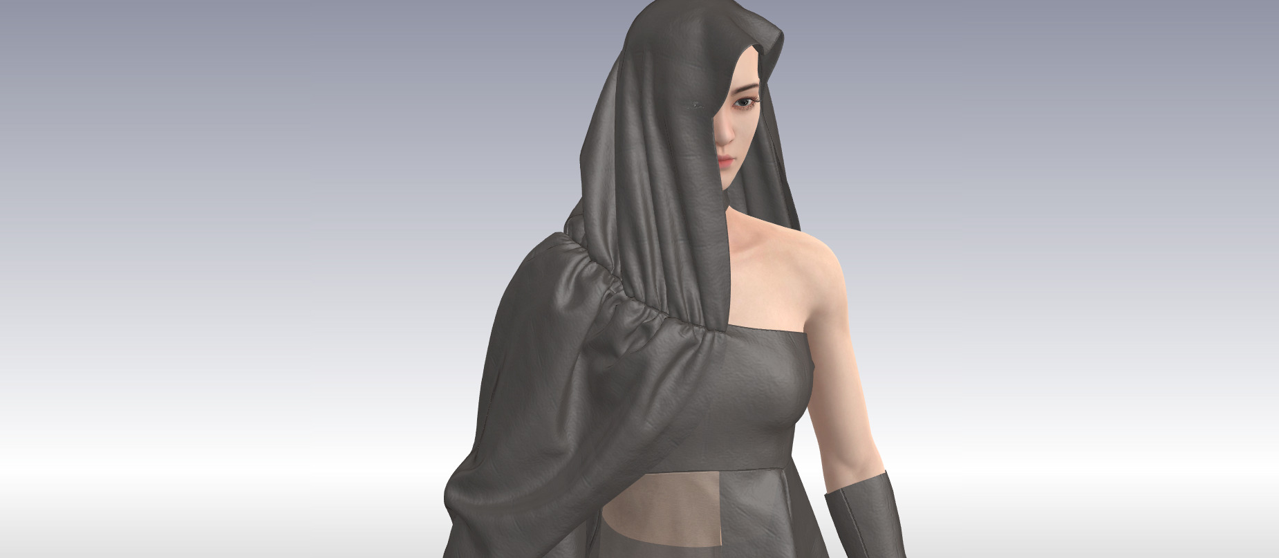 Dune Inspired Garment 3D model_9