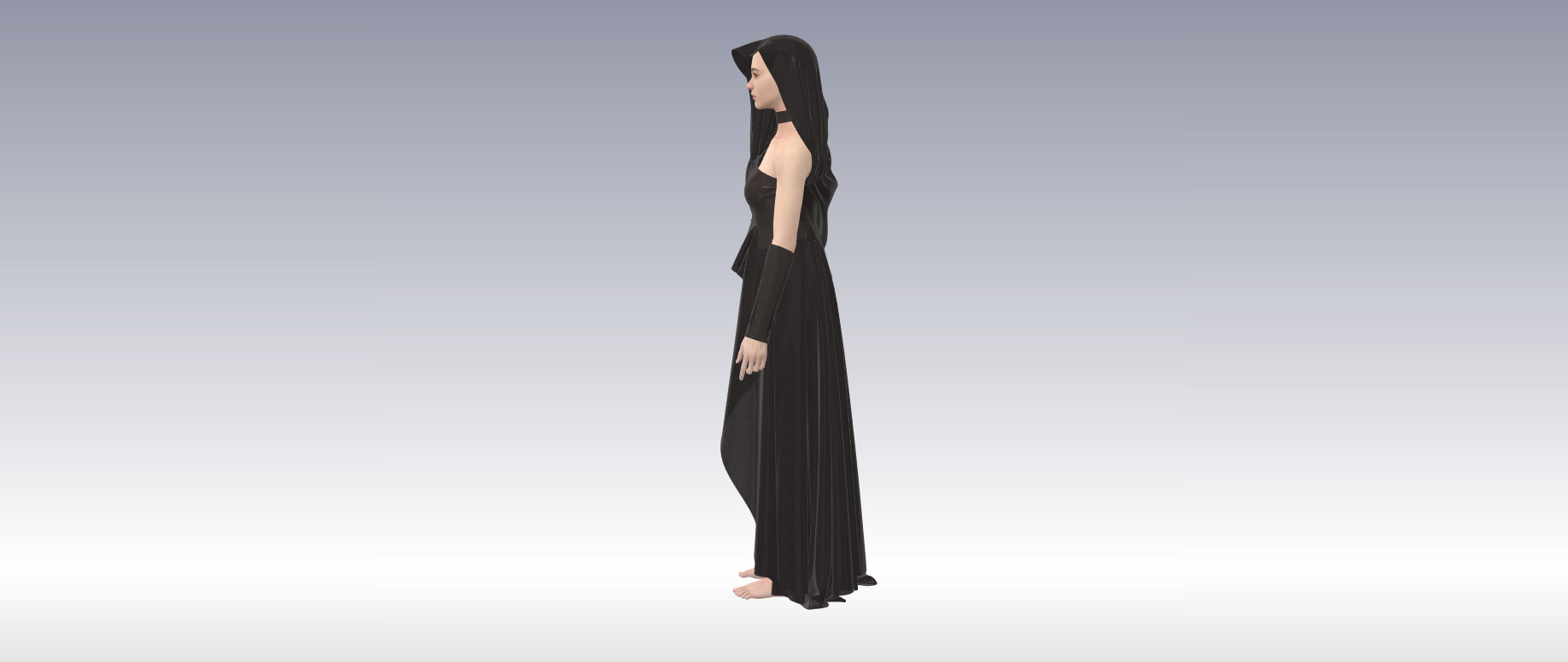 Dune Inspired Garment 3D model_4