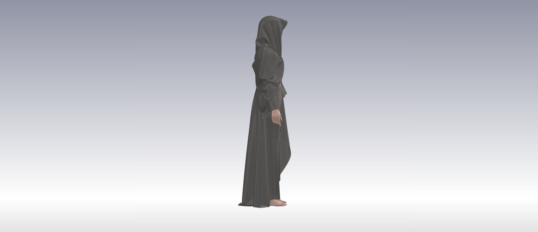 Dune Inspired Garment 3D model_11