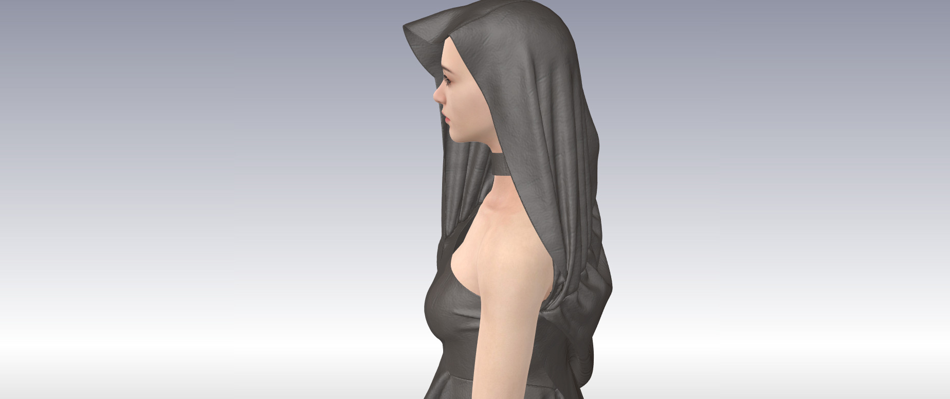Dune Inspired Garment 3D model_7