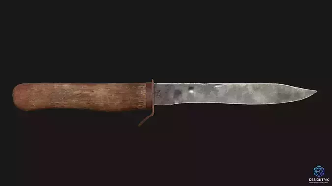 Knife 3D Model