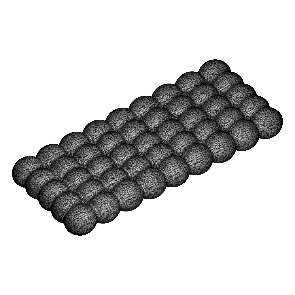 Exquisite Beach Seat Cushion 3D print model_3