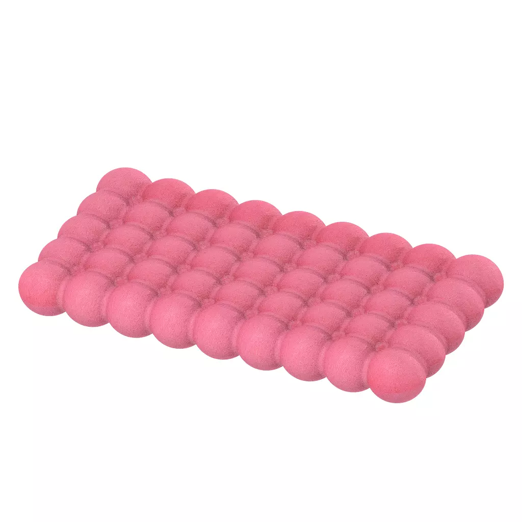 Exquisite Beach Seat Cushion 3D print model_0