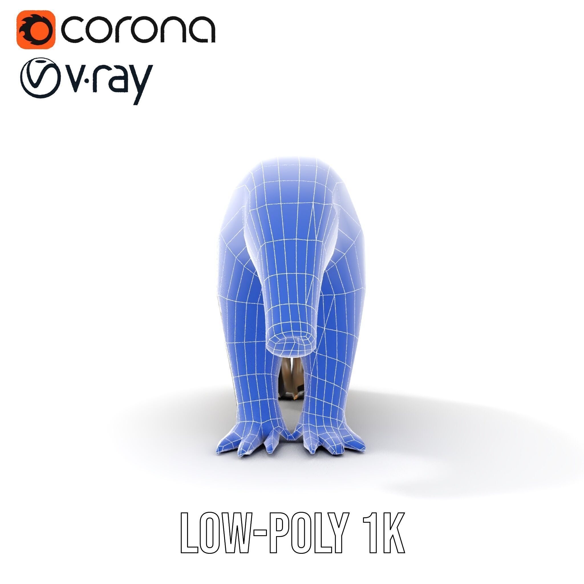 Anteater Model Pack  Detailed and Versatile D Creature Low-poly 3D model_33