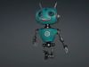 ROBOT CHARACTER TOON Mixamo Compatible  Low-poly 3D model_1