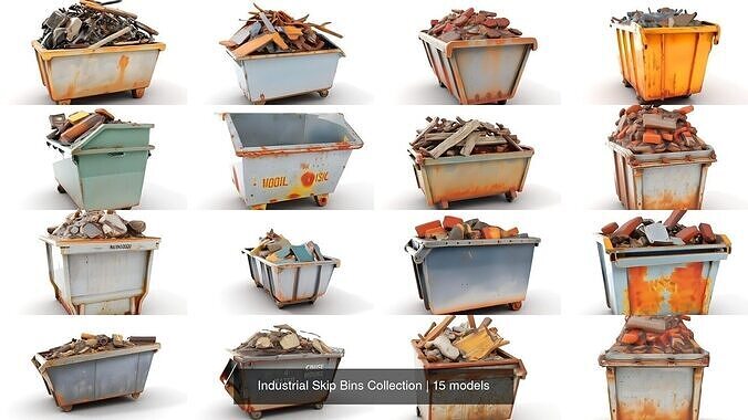 Industrial Skip Bins Collection 