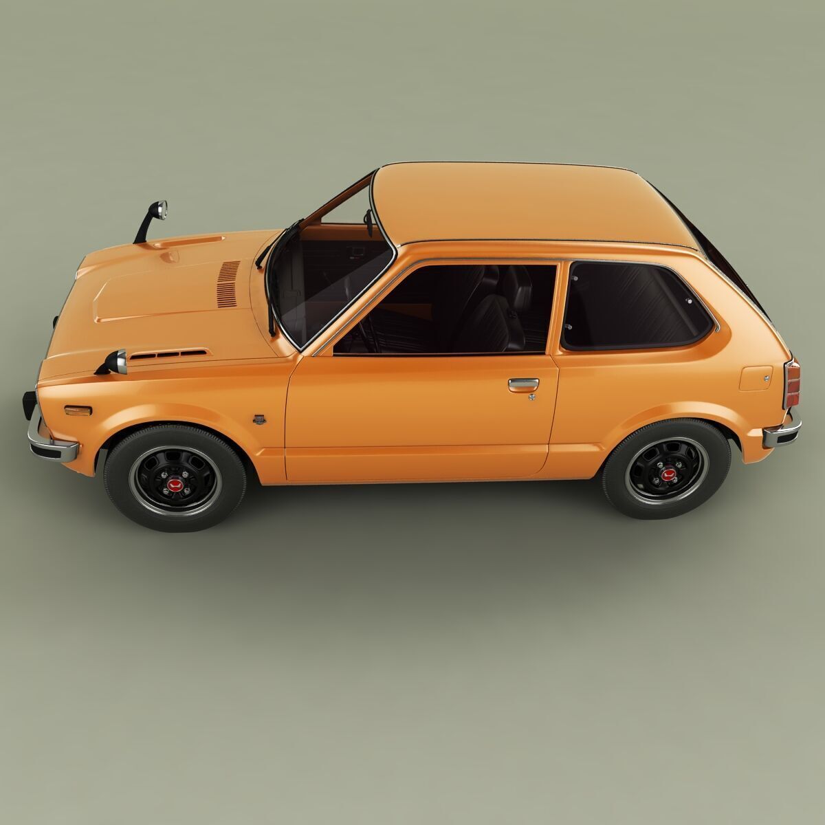 Honda Civic RS 3D model_6