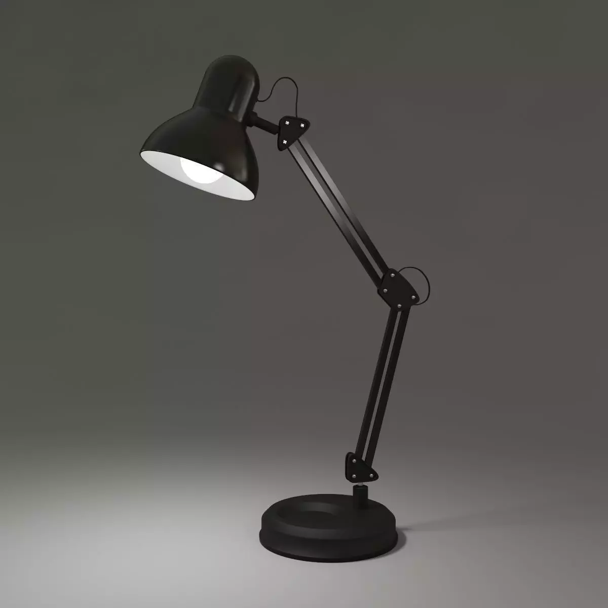 table lamp 3D model_0