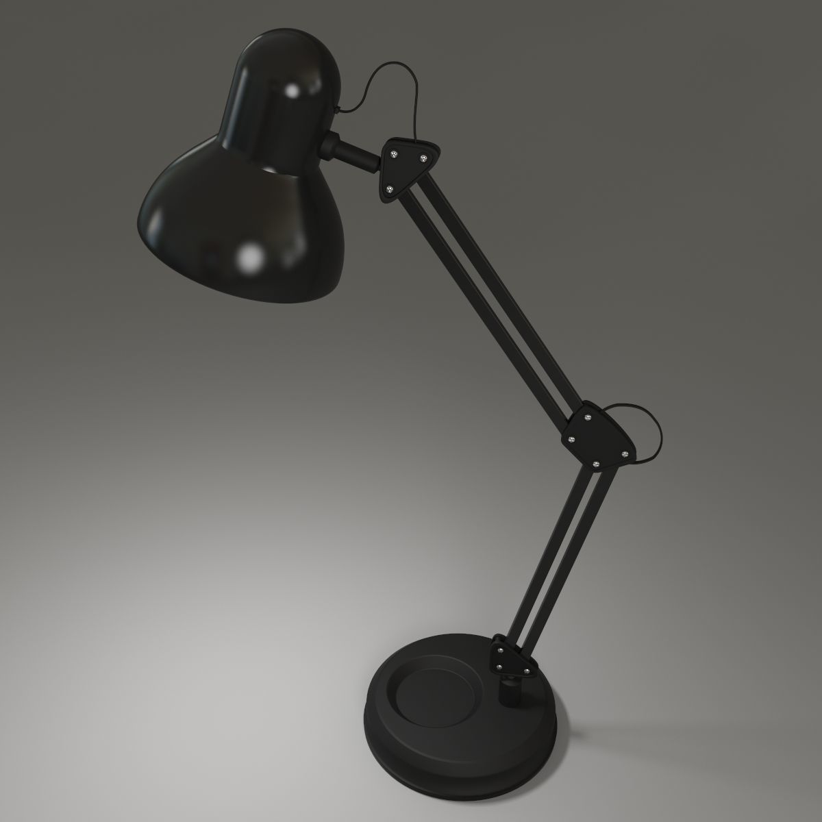 table lamp 3D model_4