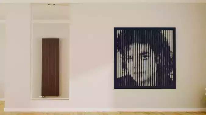 Halftone wall sticker Michael Jackson 02 3D print model