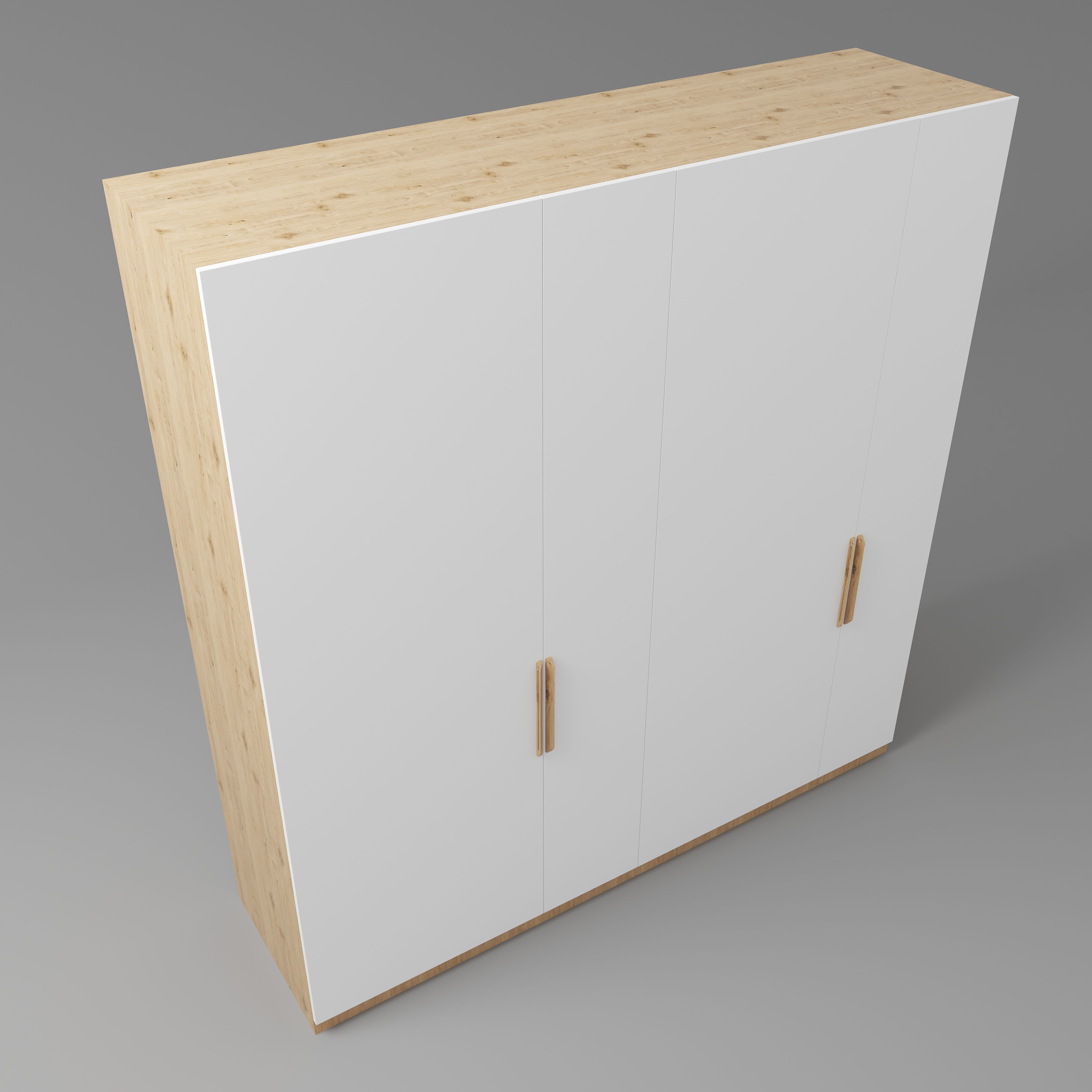Basic Cabinet 3D model_1