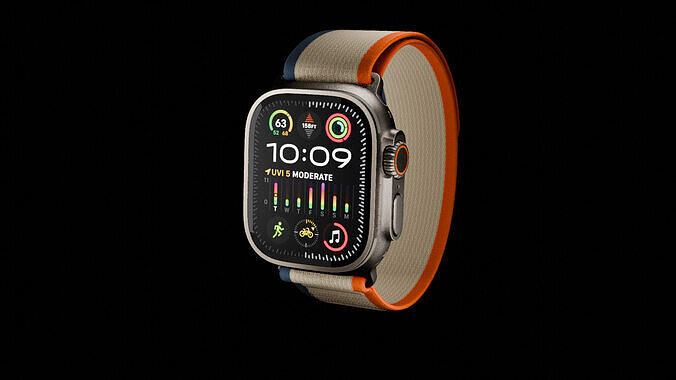 apple watch ultrea 3D model