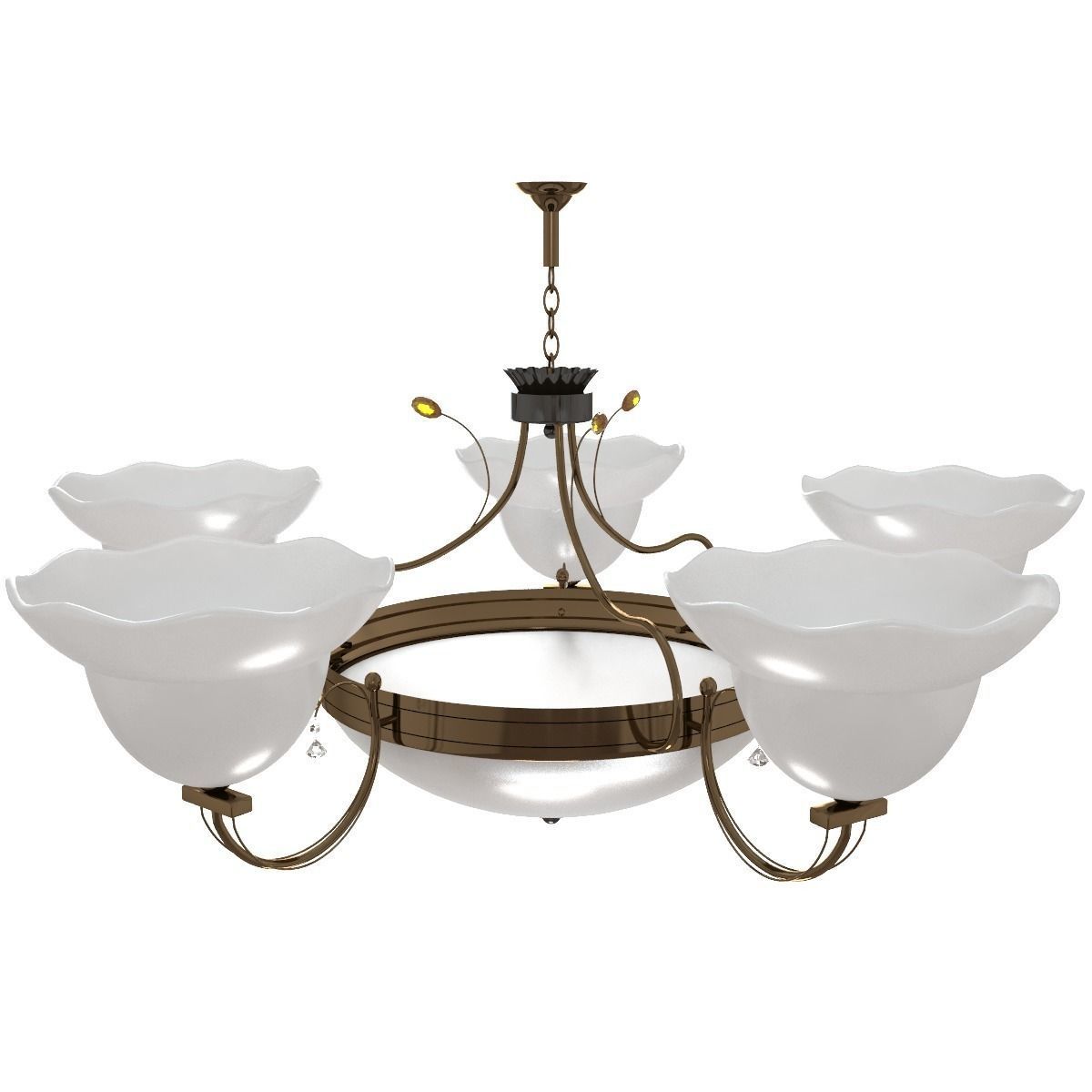 chandelier ligth 3D model_1