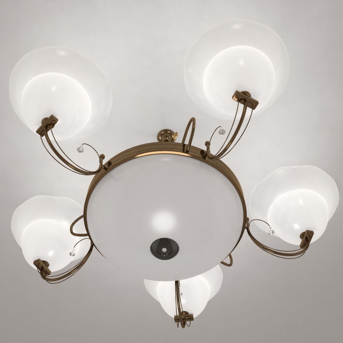 chandelier ligth 3D model_7