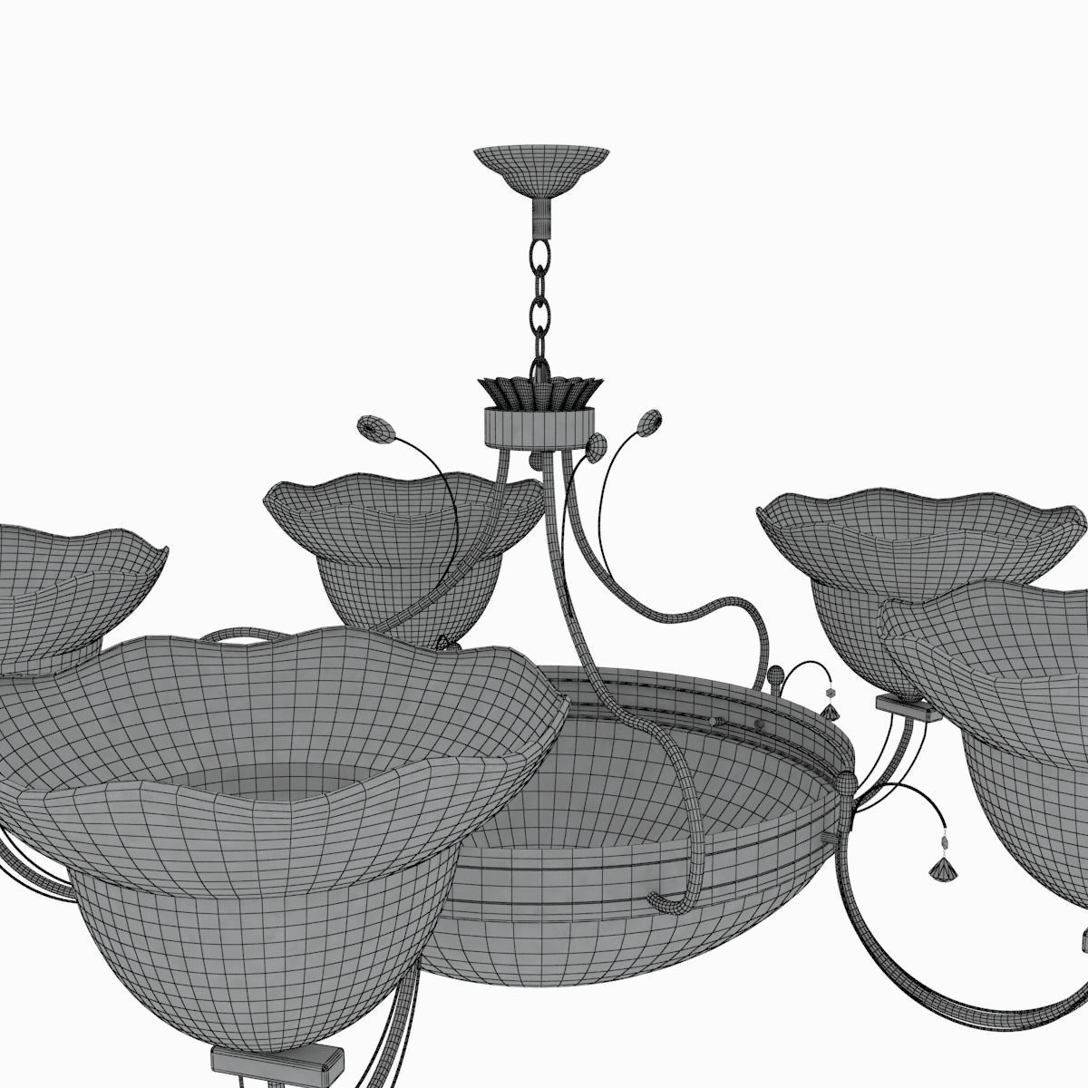 chandelier ligth 3D model_9
