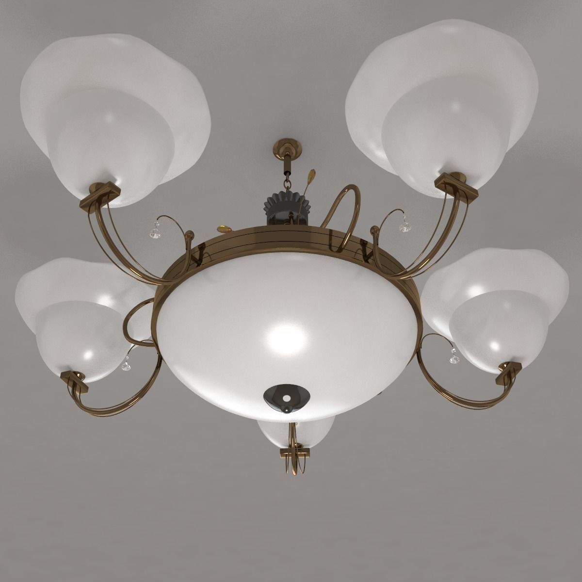 chandelier ligth 3D model_0