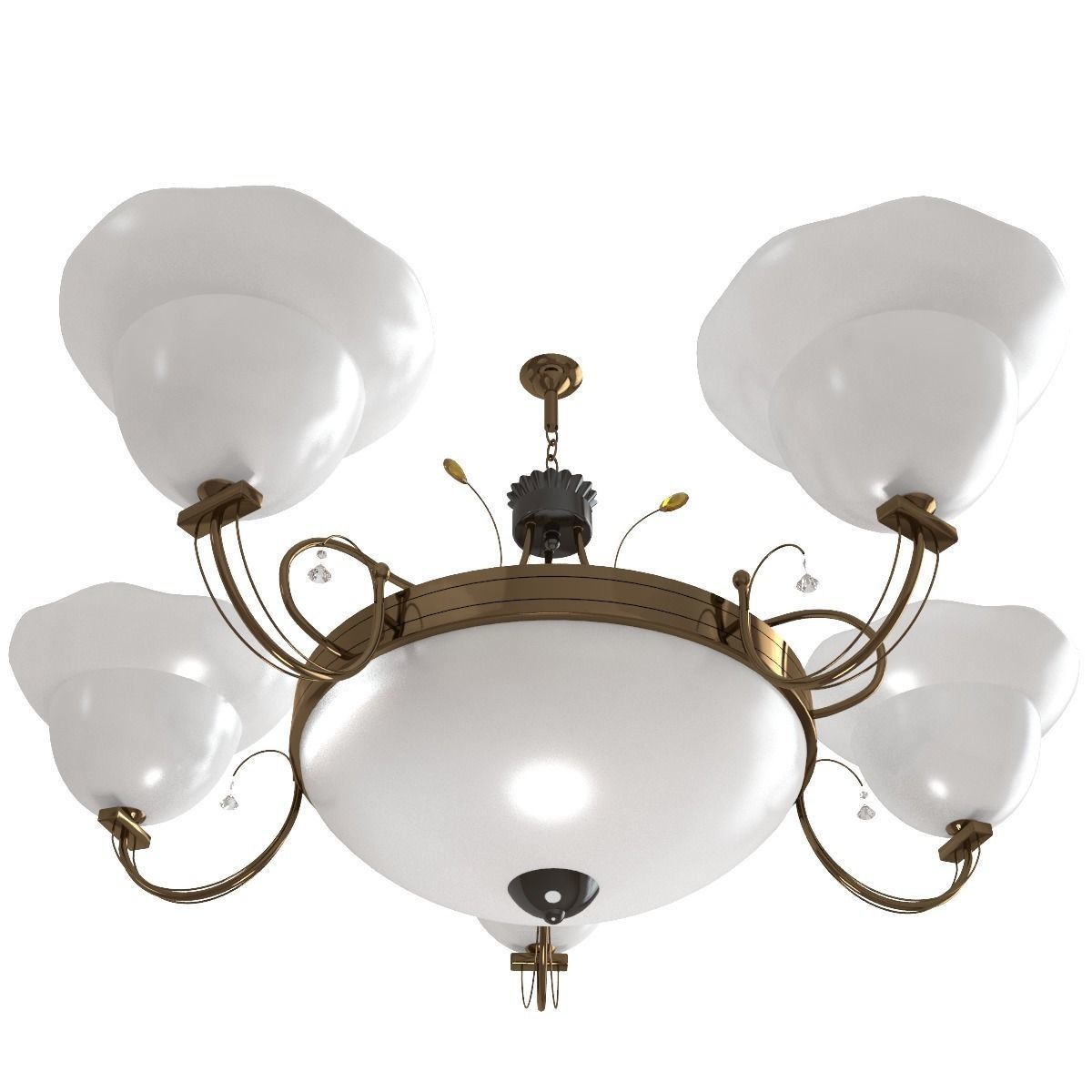 chandelier ligth 3D model_2
