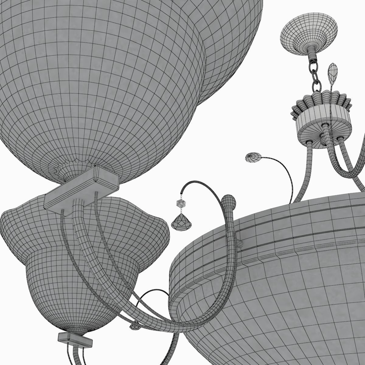 chandelier ligth 3D model_10